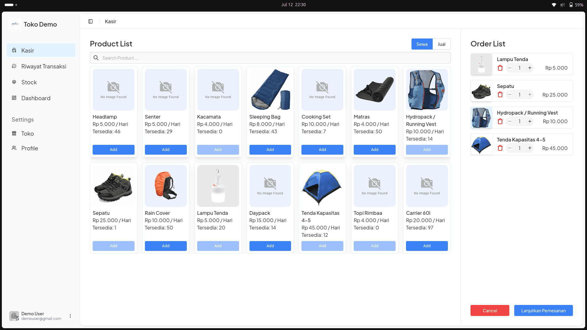 LoyraRent - Scalable SaaS for Multi-Store POS - 1