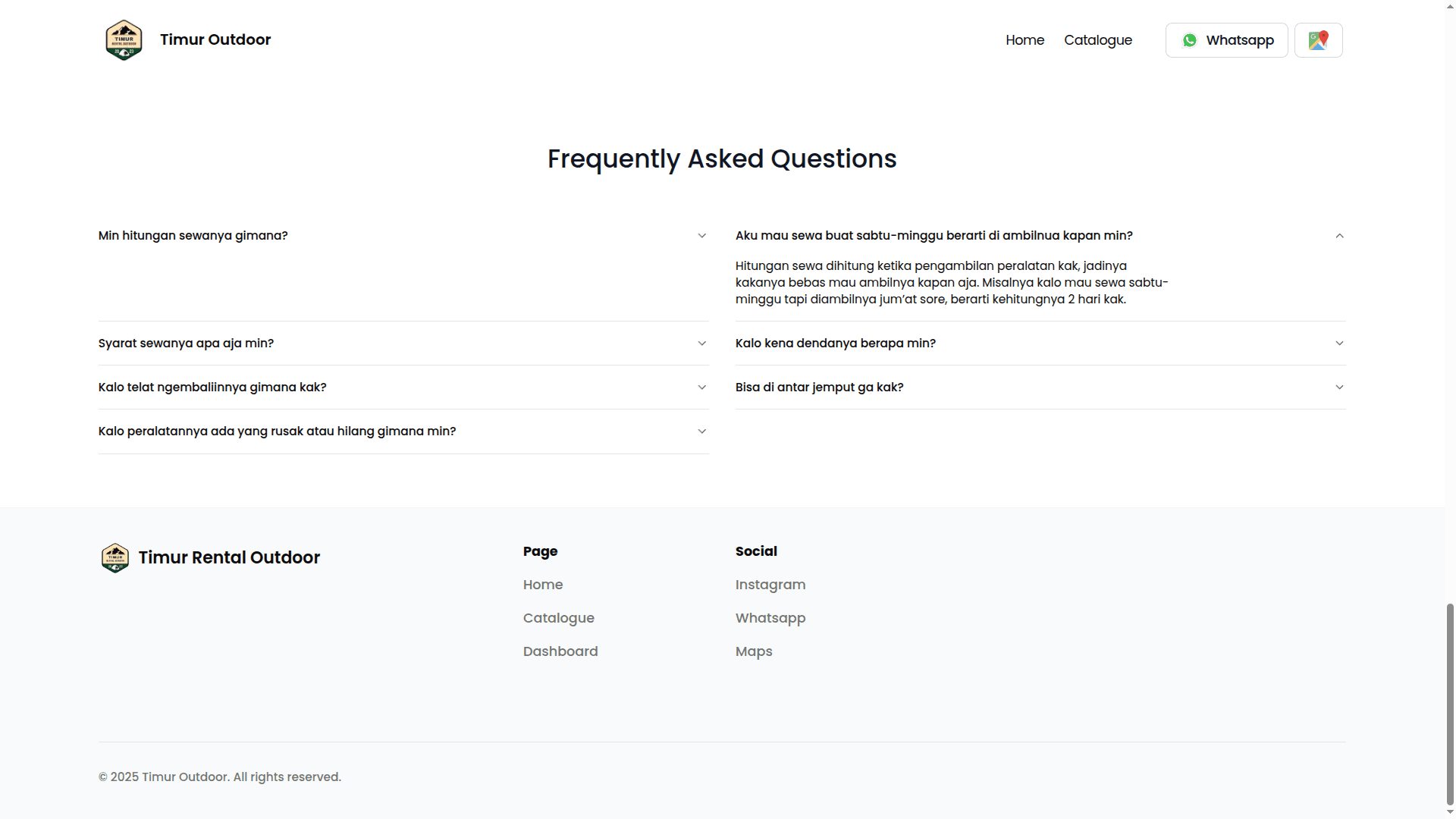 Timur Rental - POS for Outdoor Equipment Shops - 2